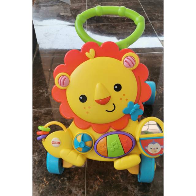 Preloved Fisher Price Lion walker