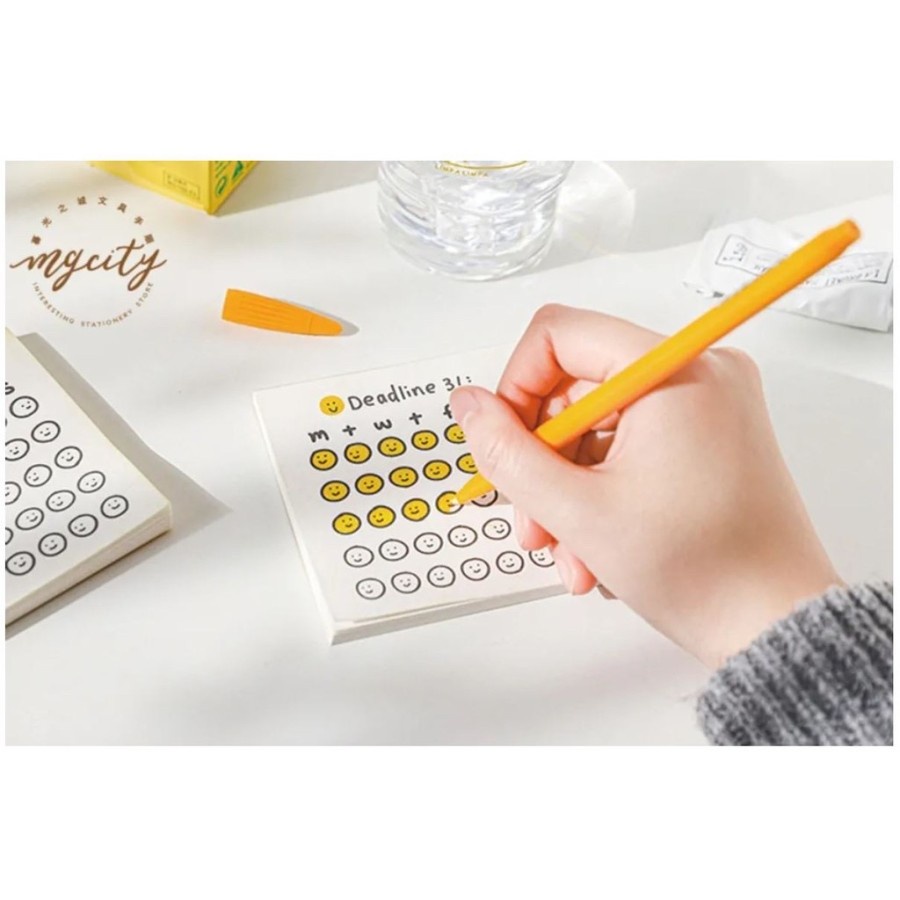 Memopad Notepad Yellow Memo Cute Isi 50 Lembar-2