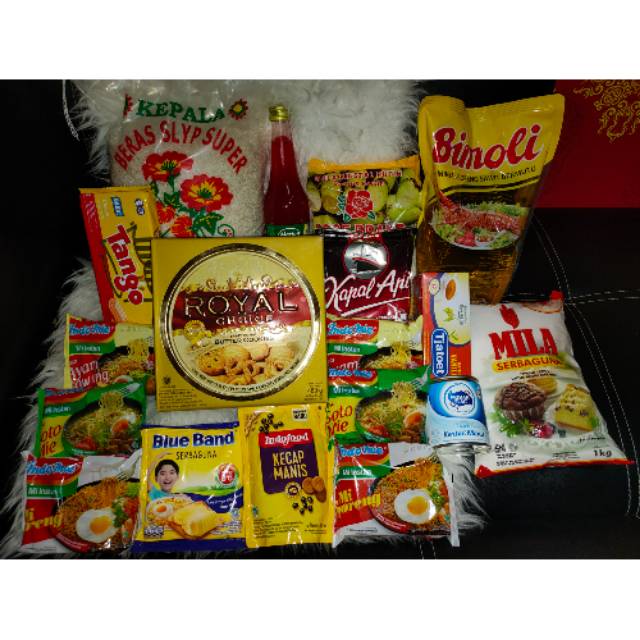 

Parcel Sembako Dus Lebaran/Natal/Tahun Baru/Imlek Rp 325.000