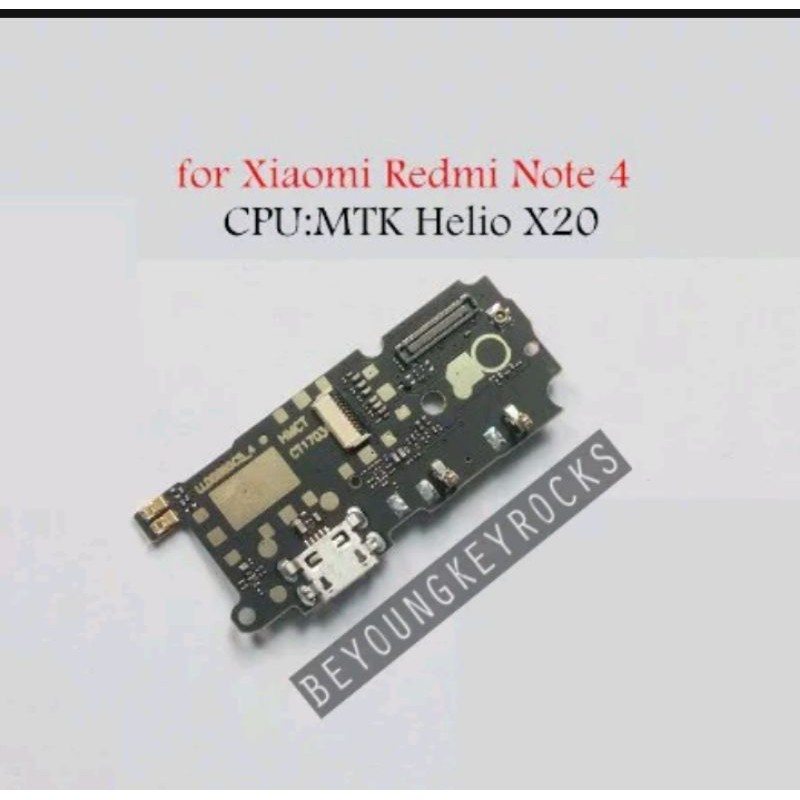 Flexible Konektor Charger Xiaomi Redmi Note 4