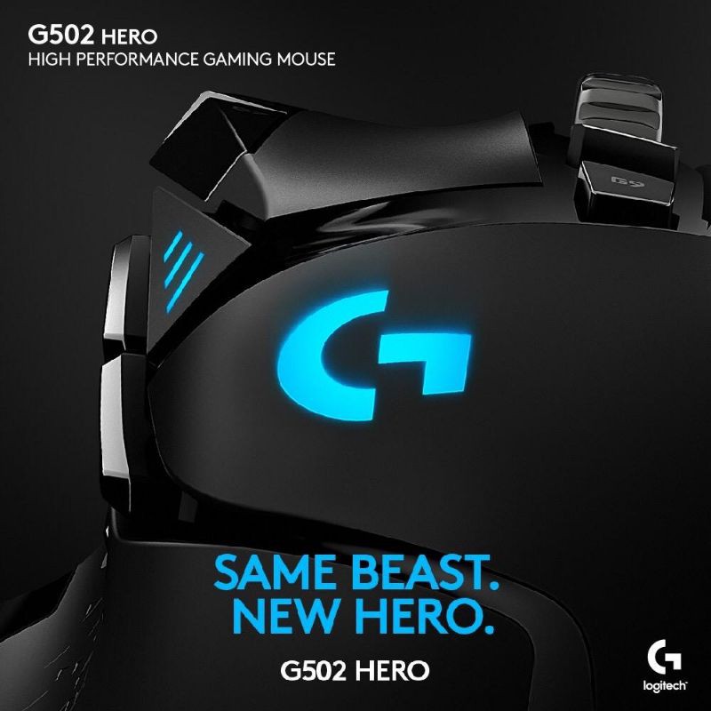 Logitech G502 G 502 Hero High Performance Gaming Mouse