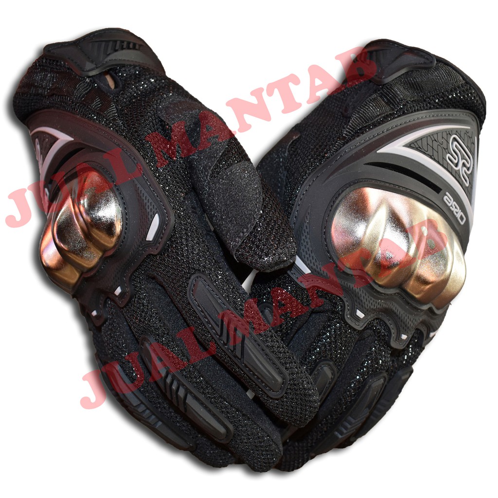 Sarung Tangan Motor Aksesoris Pengendara Motor AXIO Full Jari Sarung Tangan Bikers l Ridding l Touring All Size Dewasa l Pria l Wanita Motorcycle Glove Export Quality Murah