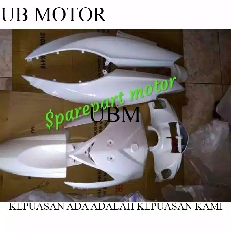 Full body halus yamaha mio GT Putih