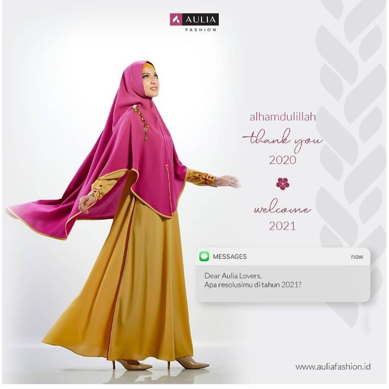 GAMIS AULIA ALMIRA LEMON AZALEA PURPLE | OPEN AGEN DAN RESELLER