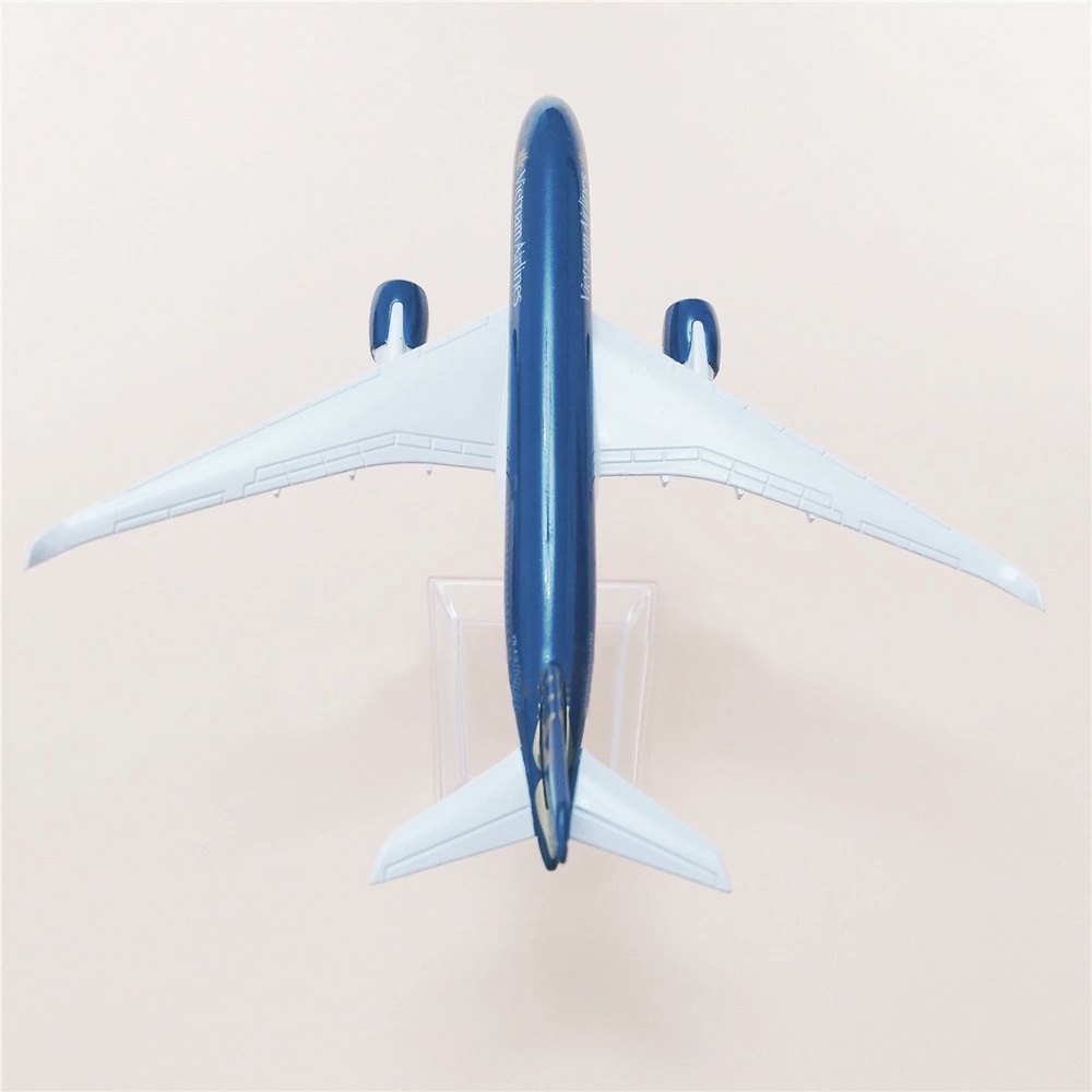 Miniatur Diecast Pesawat Terbang Vietnam Airlines A350 Bahan Alloy Untuk Koleksi