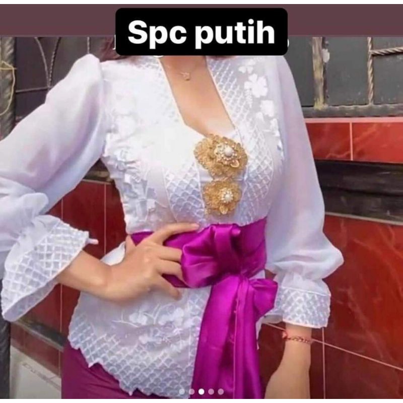 KEBAYA JADI SEMI BORDIR CLEOPATRA LENGAN PANJANG BALON KERUT