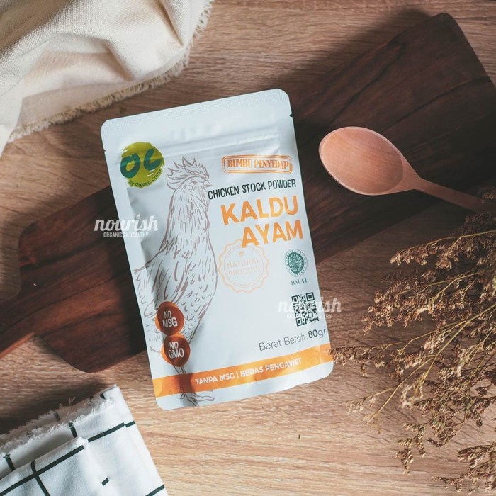 

Organic Center, Chicken Stock 80 gr (Kaldu Ayam NO MSG)