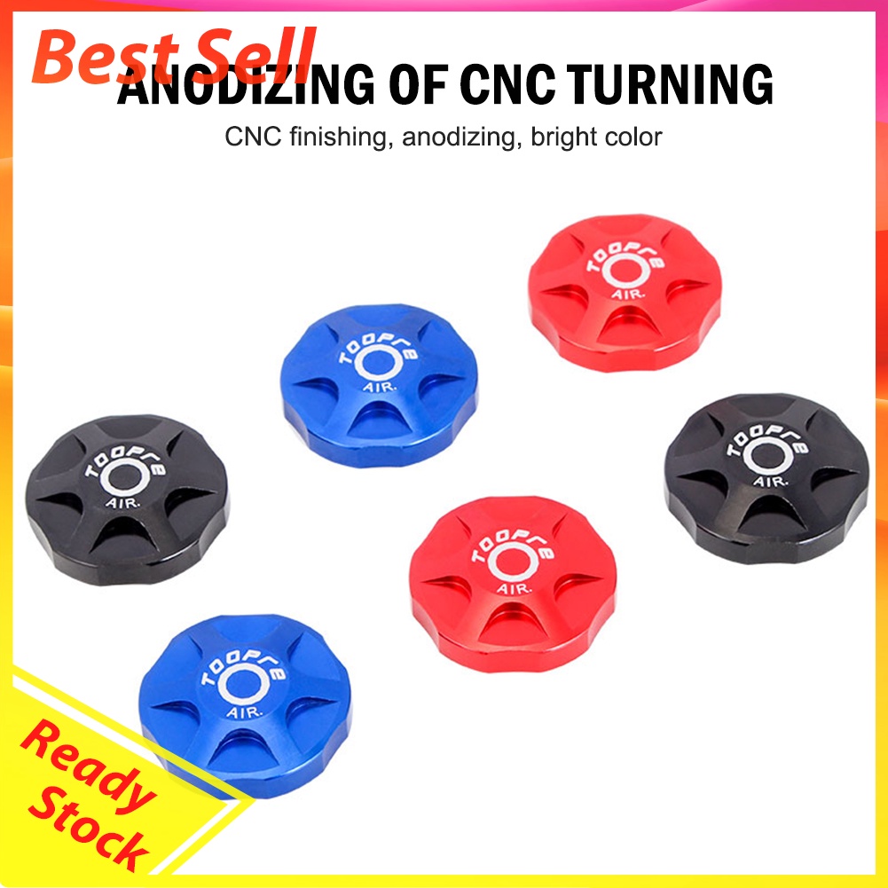 Dustproof MTB Bike Front Fork Cap Bicycle Air Gas Valve Protective Covers