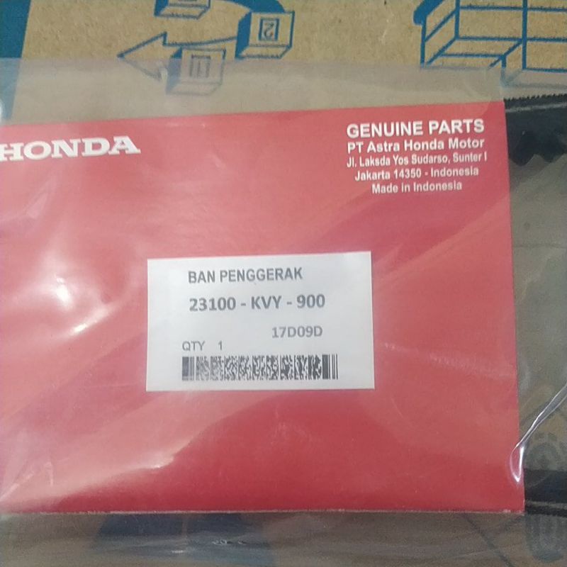 Vanbelt V-Belt Honda Beat KVY-900