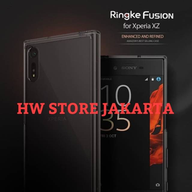 ORIGINAL RINGKE FUSION HYBRID CASE CASING SONY XPERIA X PERFORMANCE