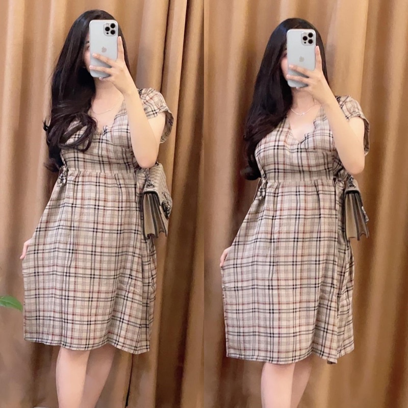 Baju tidur Daster kekinian kimono busui frendly bahan rayon adem-BERRY MOCA