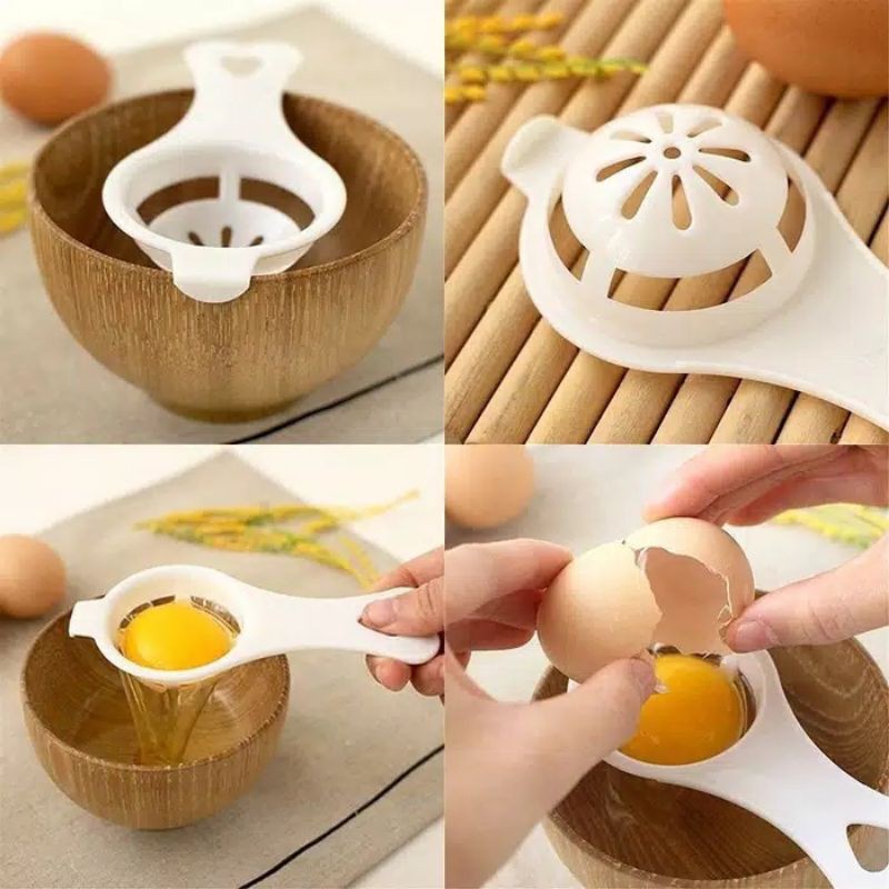 Alat Pemisah Saringan Putih dan Kuning Telur Egg Separator