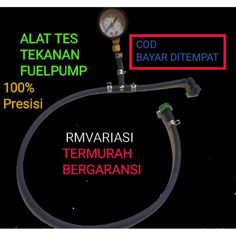 Alat Tes Tekanan Fuel Pump Motor Injeksi Matic Bebek Sport Fuel Pump Tester