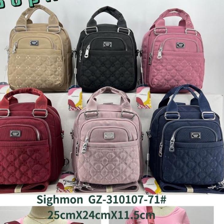 Update Surprise GZ310107-71 TAS WANITA IMPORT SIGHMON 3in1 JINJING SELEMPANG RANSEL