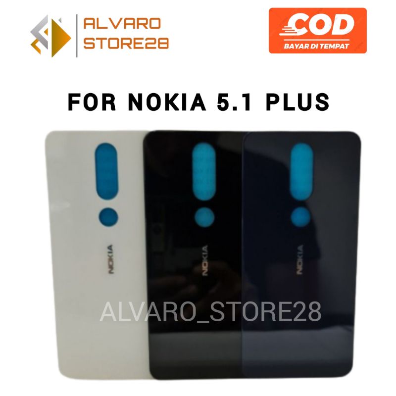 Tutup Belakang Backcover Backdoor Back Casing Nokia 5.1 Plus X5 | 5.1+ TA1105