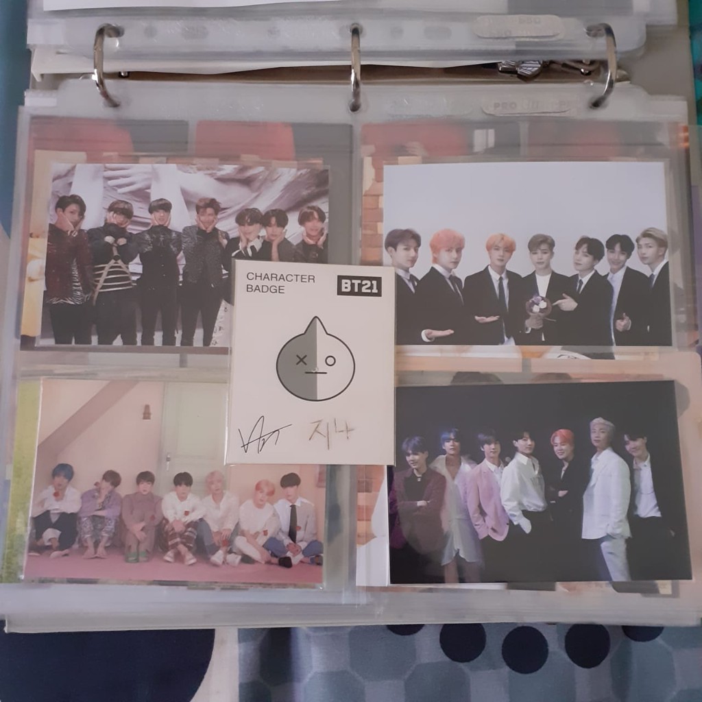 BTS BROADCAST PHOTOCARD (FAKE LOVE, IDOL, BOY WITH LUV WEEK1 WEEK 2