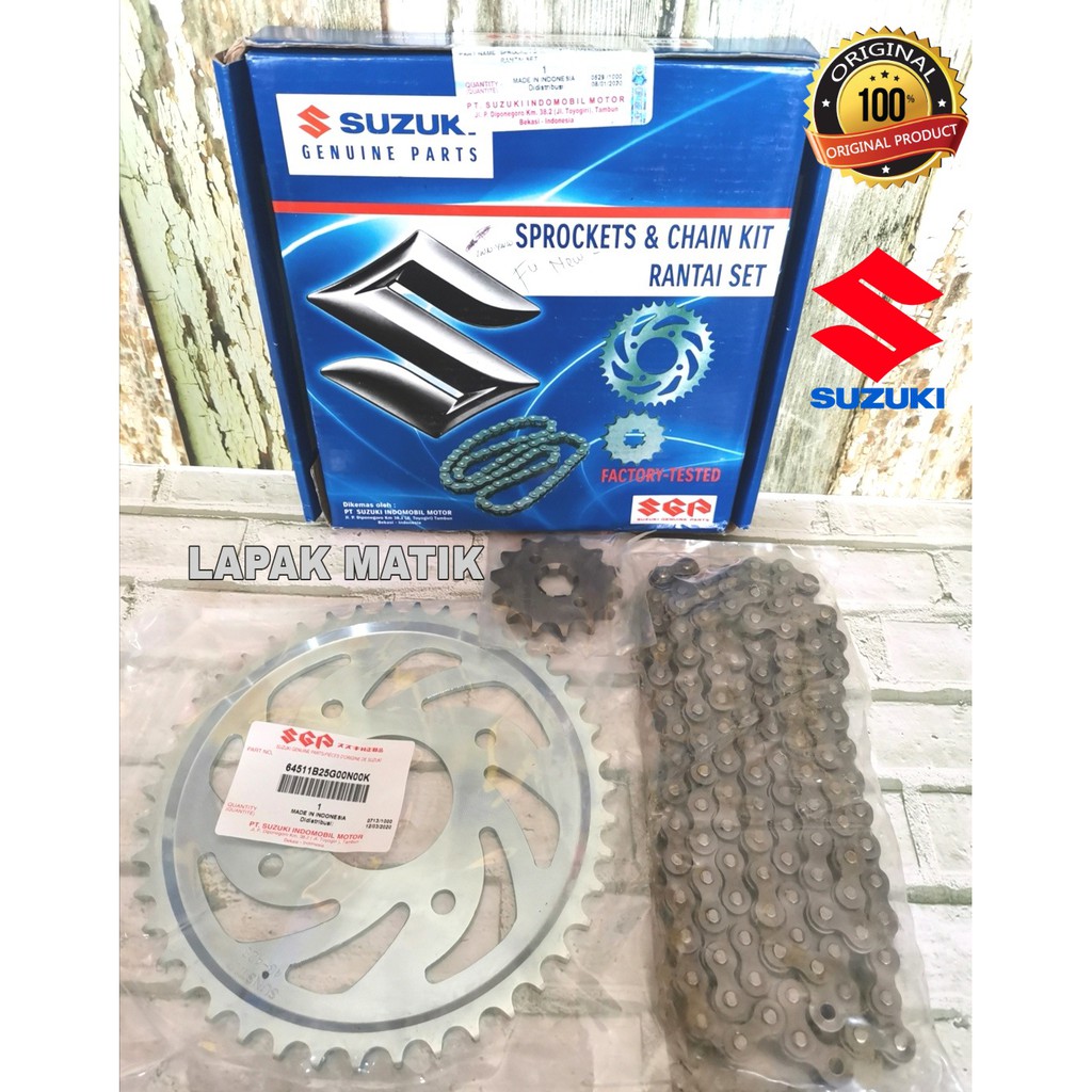 Gir Set NEW SATRIA FU SGP ORISINIL Gear Set SUZUKI