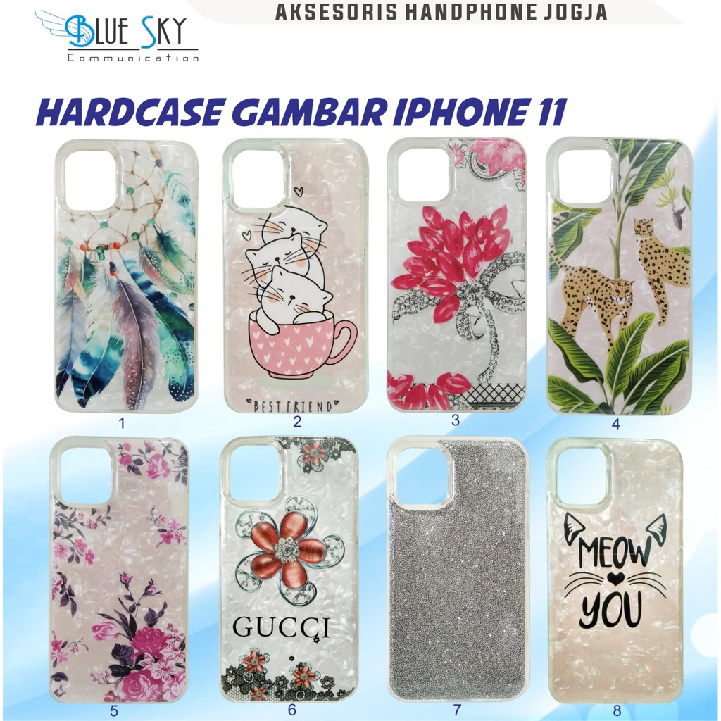 CASE HARDCASE SOFTCASE PREMIUM IPHONE 11 NEW MOTIF LUCU