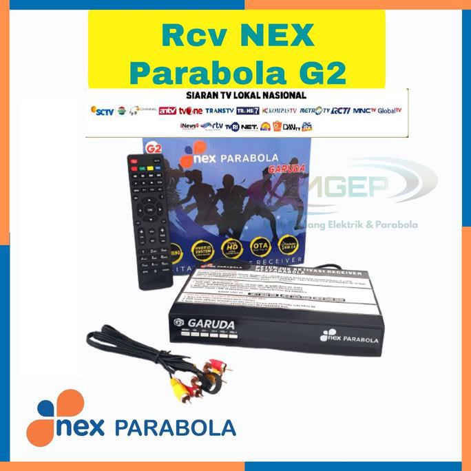 Ready&Siapkirim Receiver Nex Parabola Garuda G2 Nex Parabola Biru Hybrid Super Murah