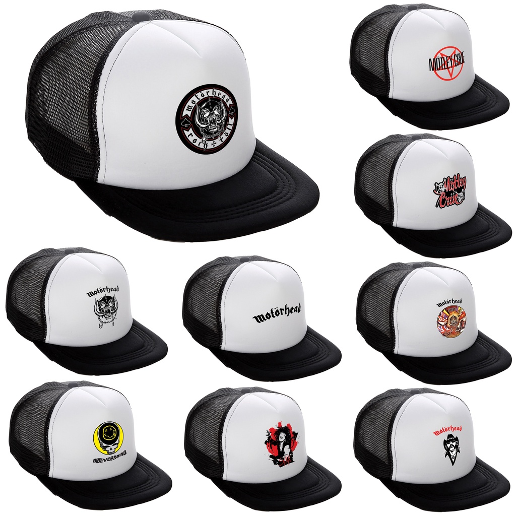 Topi Snapback Band / Topi Motorhead / Topi Band / Topi Jaring Snapback / Topi Jaring Distro / Topi Jaring Premium / Topi Snapback / Topi Snapback Premium