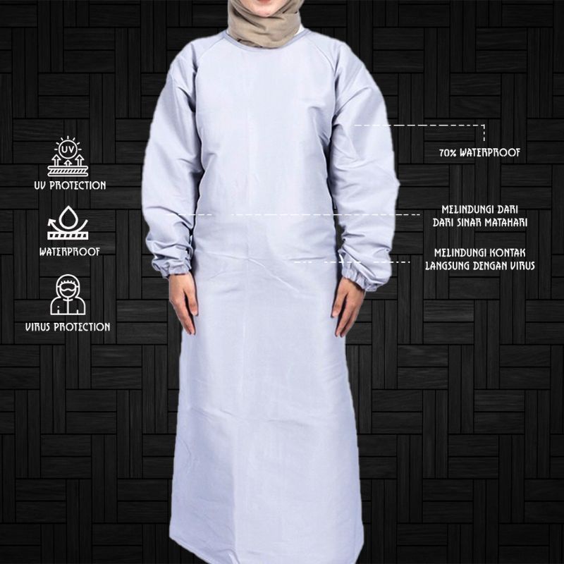 Surgical Gown Waterproof bisa di cuci