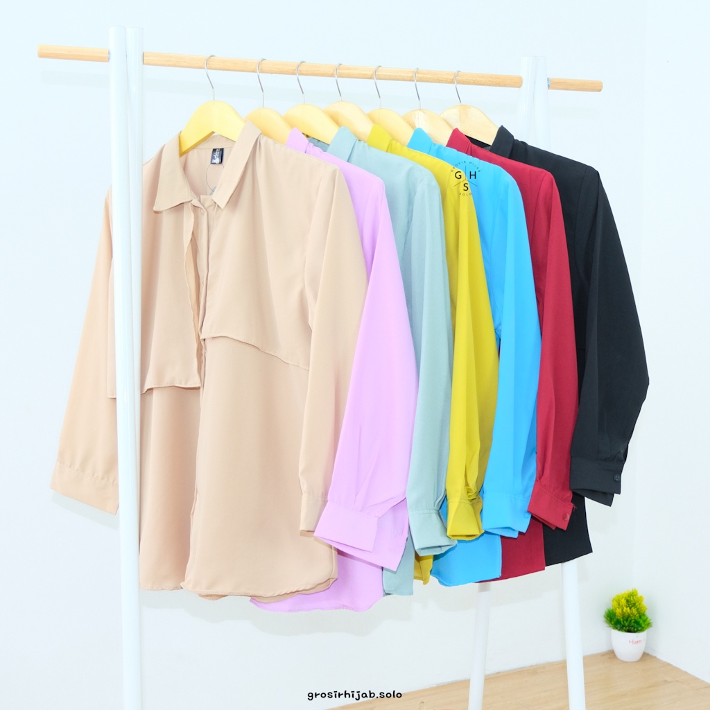 (MSB) KEMEJA KANNA BLOUSE ATASAN WANITA SHIRT