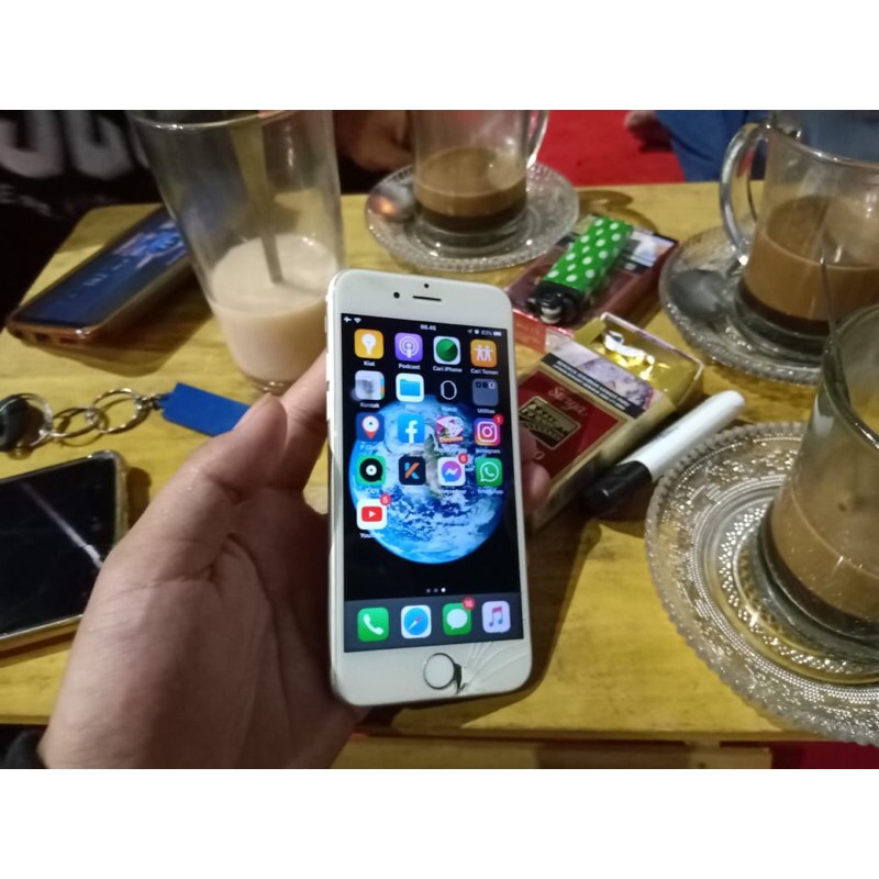 IPHONE 6 internal 64gb Fullset Second