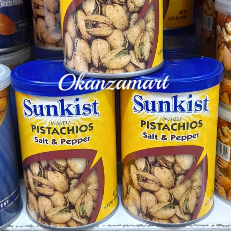 

Sunkist Salt & Pepper Pistachios 120gr