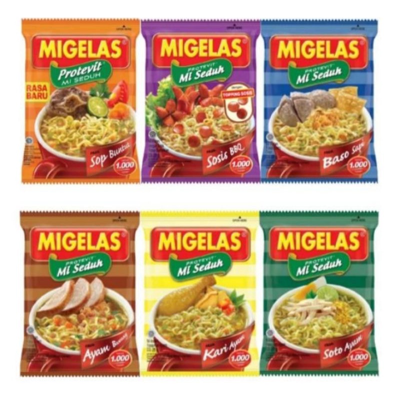 

Mie gelas renceng isi 10 sachet