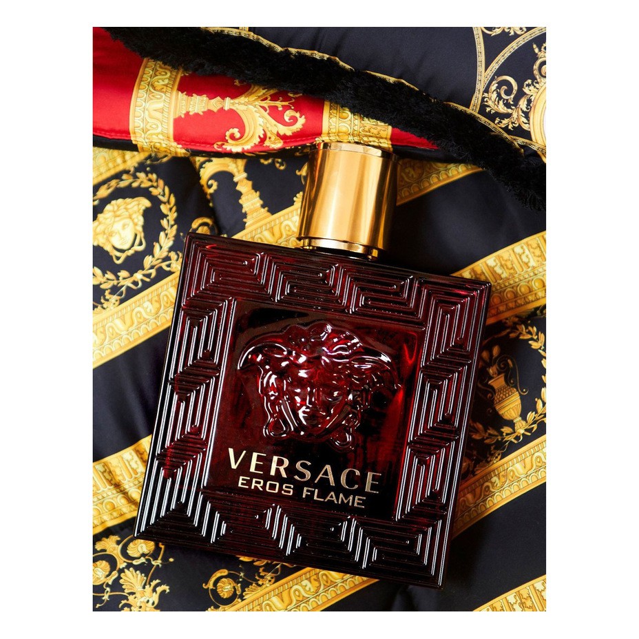 VER*SACE EROS FLAME PARFUM PRIA 100 ML + BOX PARFUM - PARFUM PRIA TAHAN LAMA