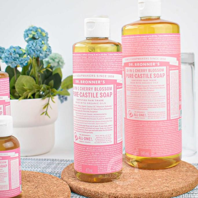 

Dr. Bronners Cherry Blossom Pure-Castile Soap 473 Ml