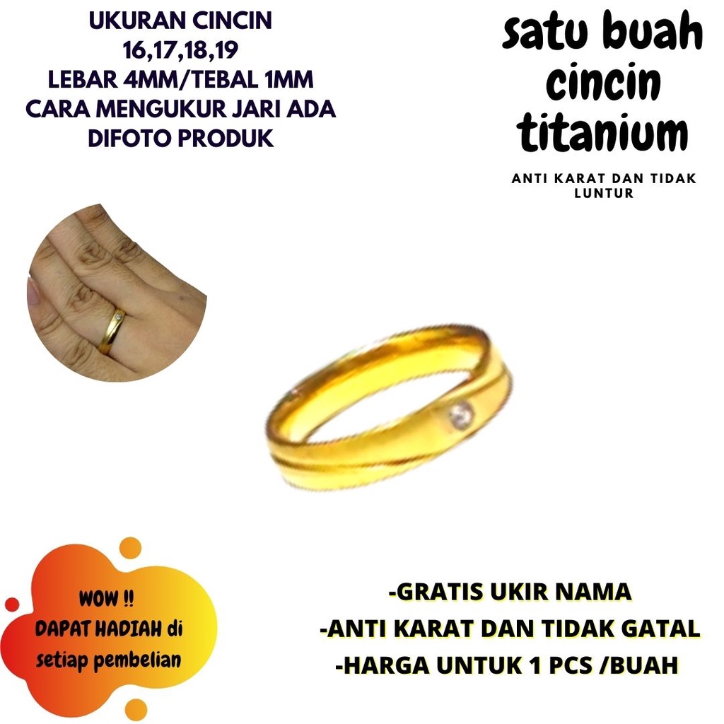 CINCIN NAMA TITANIUM .CINCIN COUPLE.CINCIN PASANGAN.CINCIN TITANIUM PRIA.CINCIN WANITA