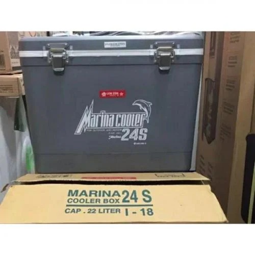 LION STAR I 18 MARINA 24S COOLER ICE BOX  BOKS ES 24 S 22LITER 22 L LIONSTAR WARNA WARNI