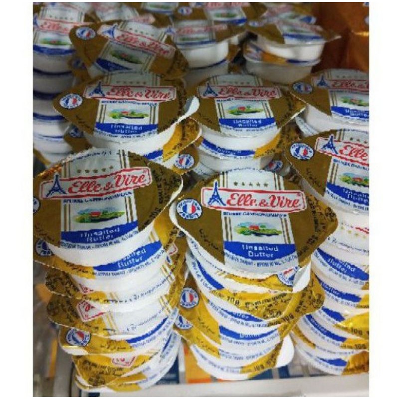 

ELLE & VIRE unsalted butter 10 gr - cocok untuk MPASI dan baking