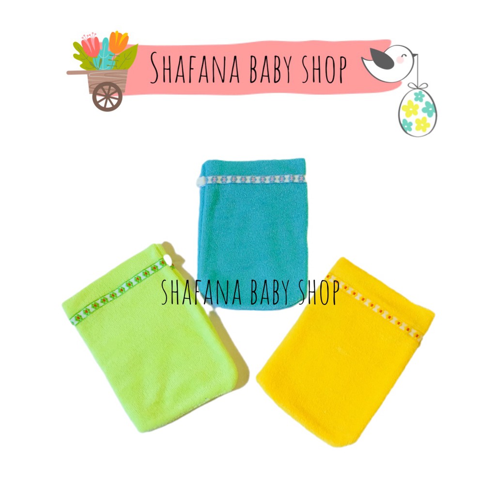 WASLAP HANDUK MANDI BAYI KOTAK TEBAL