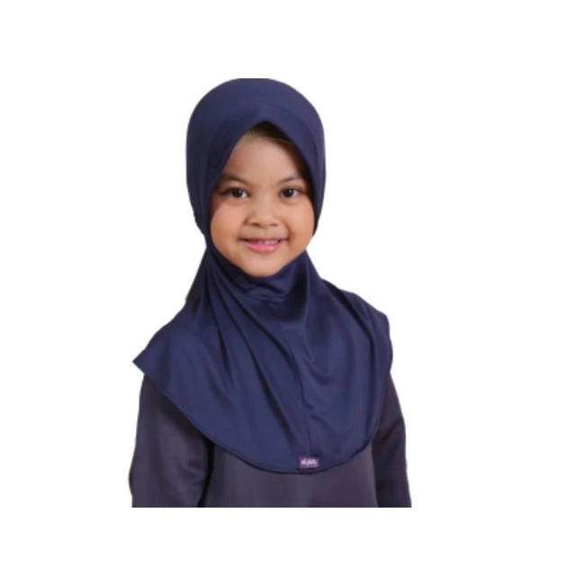 NH510 Hijab Anak Kualitas Premium Hijab Bergo Sport Jersey Premium/ Hijab Sporty/ Hijab Instant / Hijab Jersey