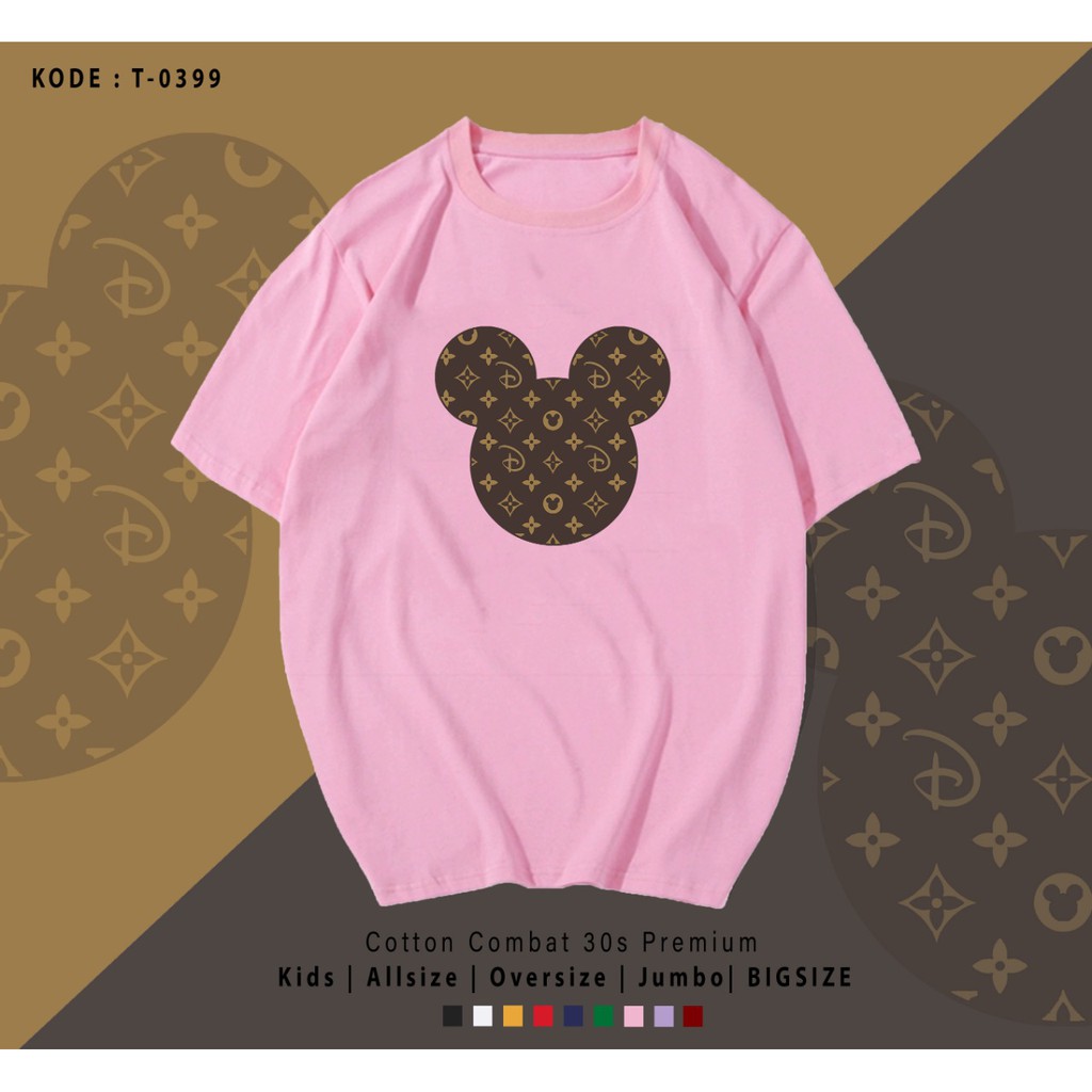 T-SHIRT MICKEY MEWAH / TERMURAH BAJU KAOS KATUN LENGAN PENDEK / TUMBLR TEE