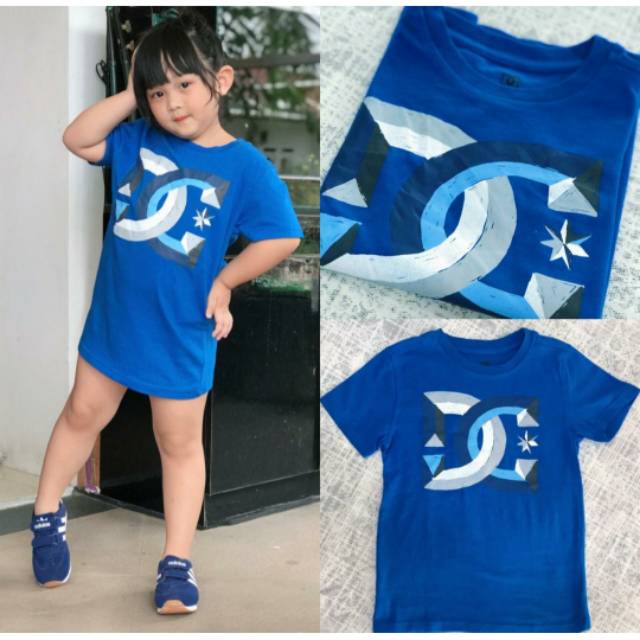 DG tee shirt blue kids junior