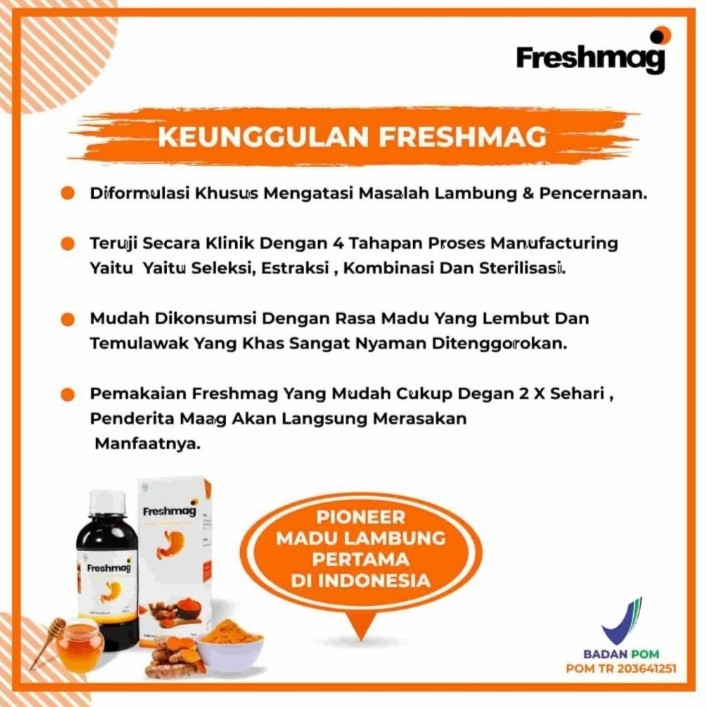 Freshmag Obat Lambung Original Obat Sakit Maag Obat Asam Lambung Dan Obat Gerd