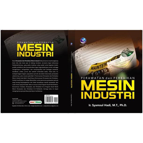 Buku Perawatan Dan Perbaikan Mesin Industri