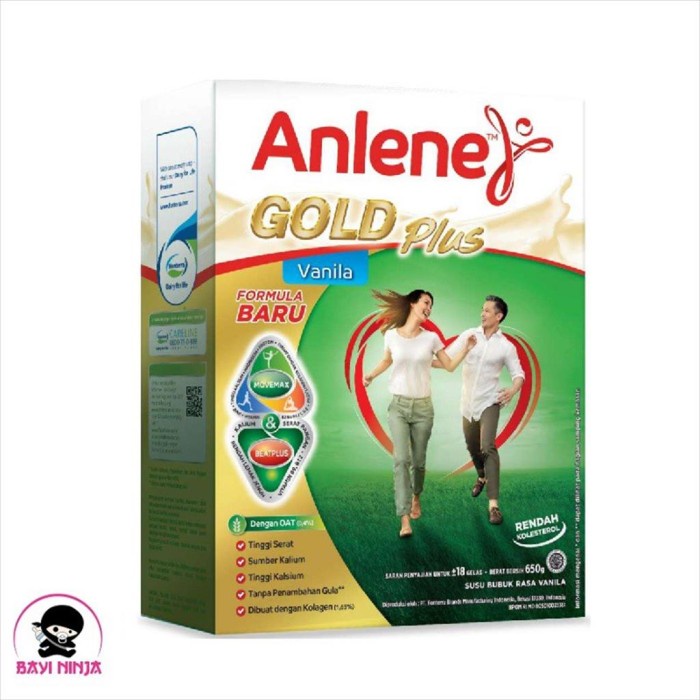 

b2011bb Anlene Gold Vanila Susu Kalsium Box 650 G Xa201As