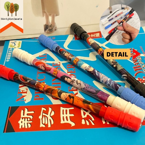 

Pulpen Gel Pen Magnet Putar Naruto Family Pen Gel Karakter Anime Terbaru Spinning Pen Gel Import Funny Fancy Stuff Best Gift Stationery For School Alat Tulis Kantor Sekolah Ready Grosir Kado Ulang Tahun READY COD