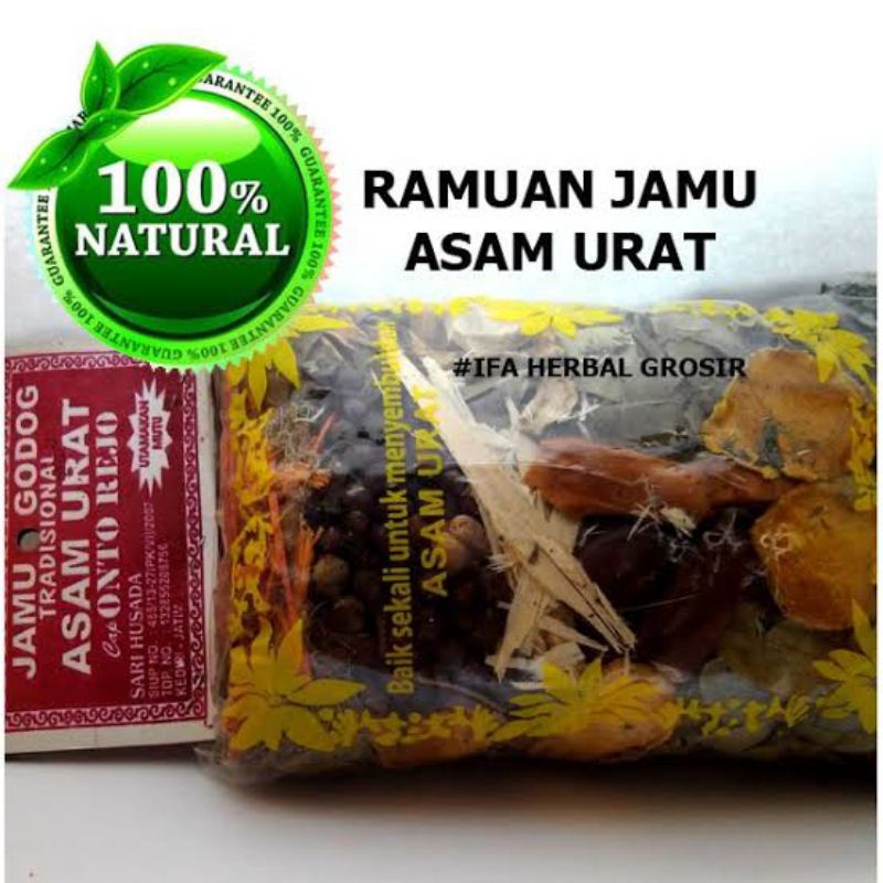 

Paket Ramuan Jamu Godok Asam Urat Asli Alami