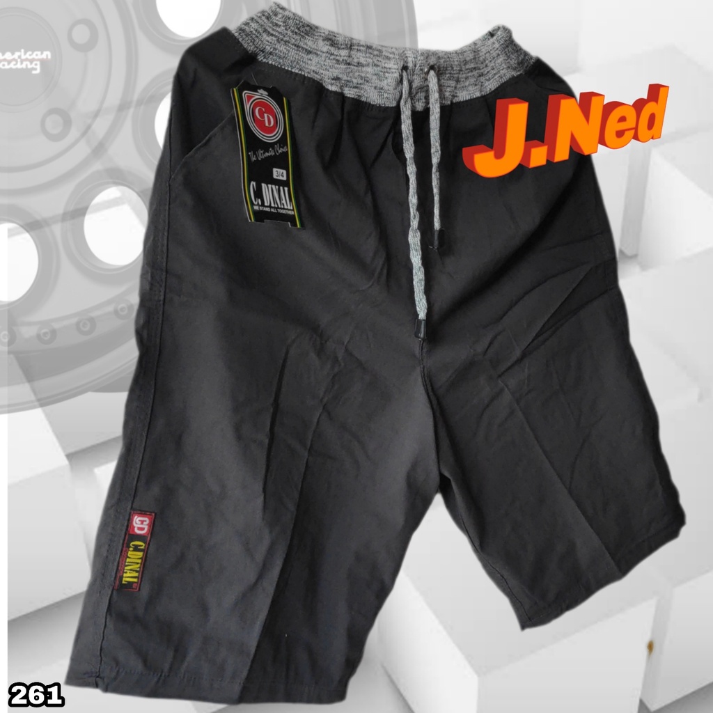 J261 CELANA PENDEK PRIA CHINOS CELANA PENDEK RIP POLOS 3/4