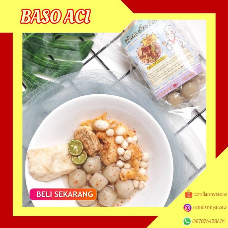 

BASO ACI PAKET HEMAT (ISI AYAM)