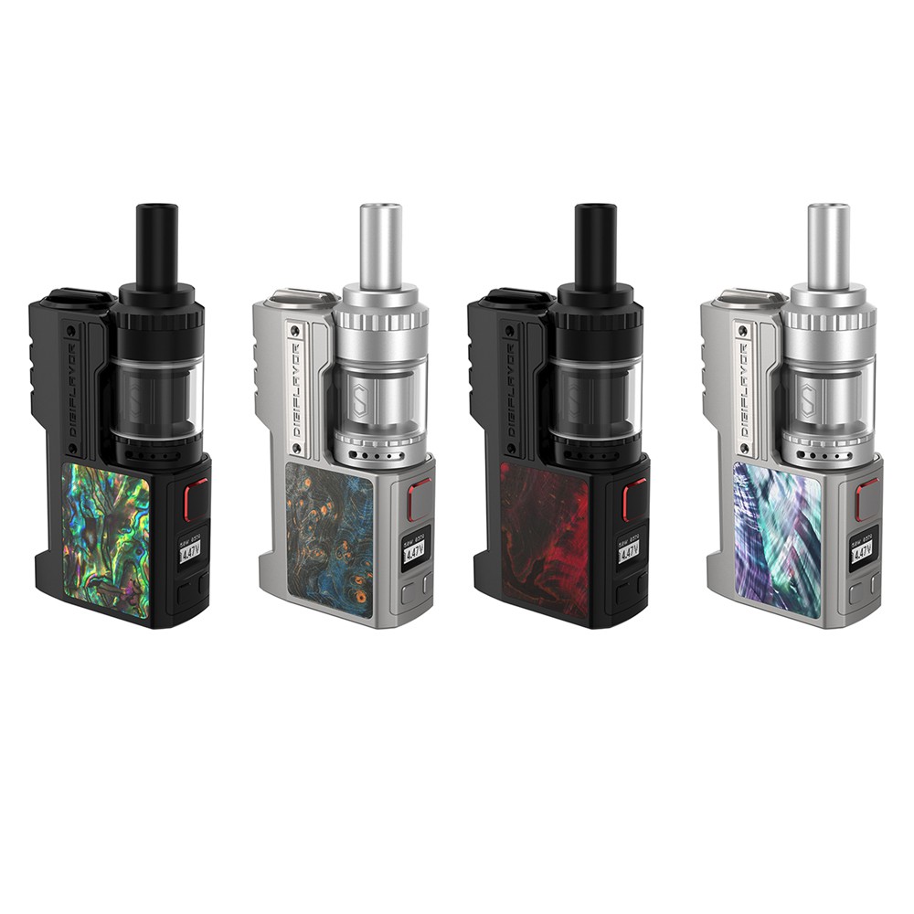 MOD DIGIFLAVOR SBS KIT 80W MTL RTA Black Version 100% AUTHENTIC MOD