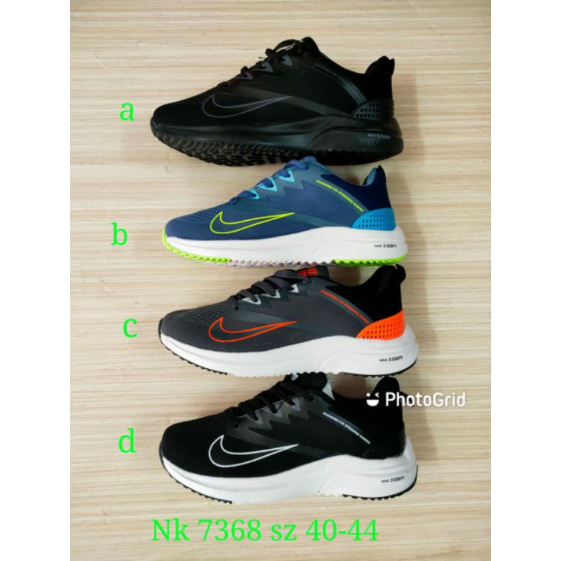 nike zoom man khusus grosir size 40-44 / nike / premium /original /import /sepatu runing /nike zoom