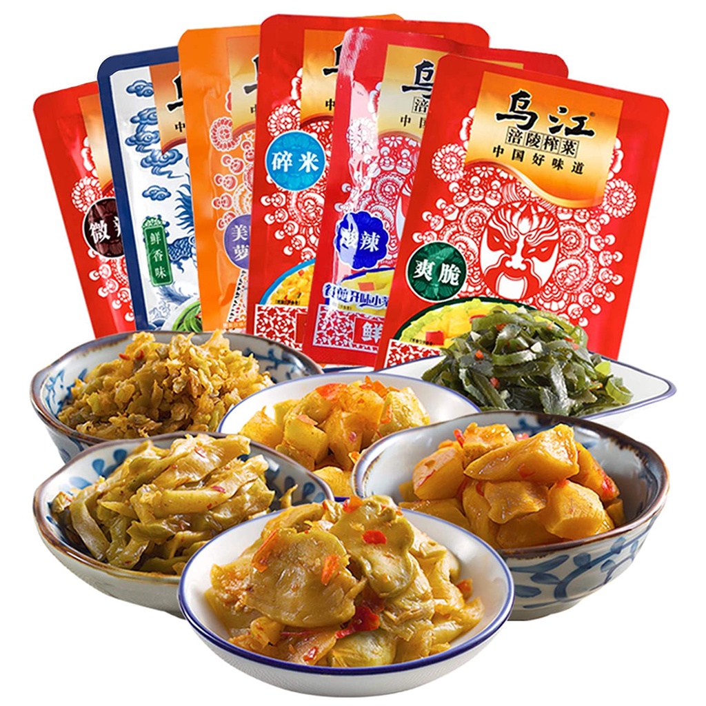 

Kimchi Instant HALAL | Wu Jiang Fuling Zhacai Kimchi Acar/Sayur Asin Siap Saji khas China 乌将榨菜 Produk HALAL Wujiang Acar Sayuran