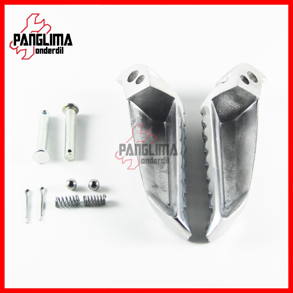 Footstep Belakang Yamaha NMAX-N MAX Foot Step-Fotstep-Bustep-Pijakan-Injekan Alumunium Set