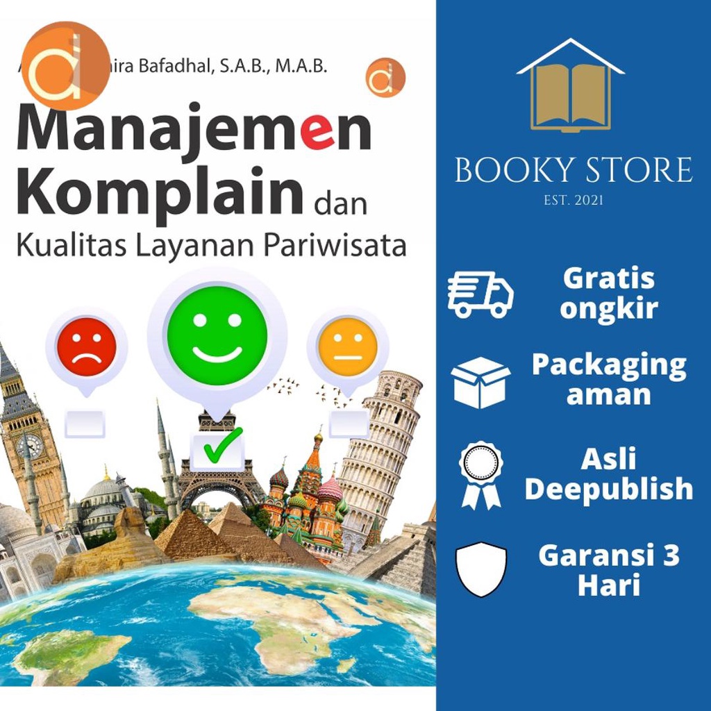 Jual Buku Manajemen Komplain Dan Kualitas Layanan Pariwisata - Aniesa ...